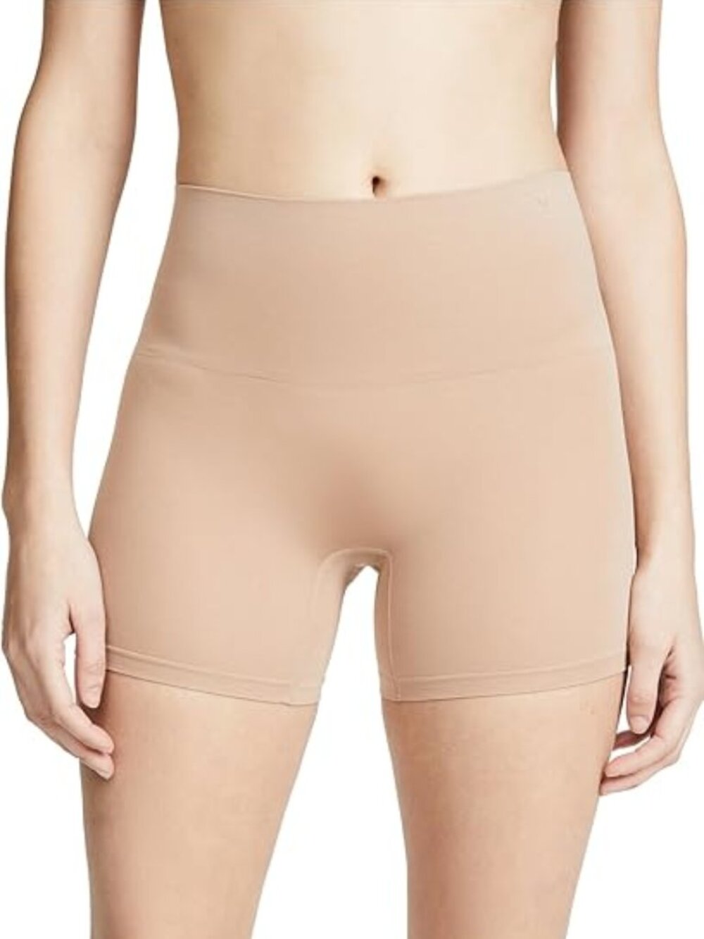 NWT Yummie Women's Ultralight Seamless Shapewear Short in Almond Size 2X/3X YM8